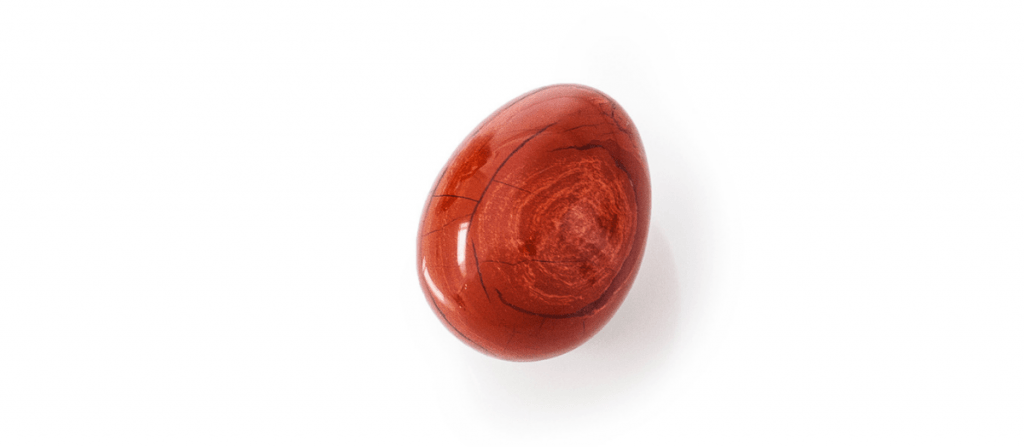 Bloodstone yoni egg (Indian jade egg)